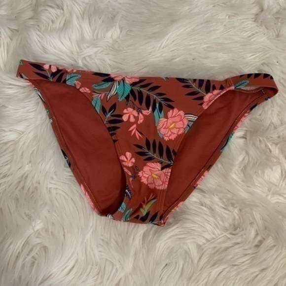 Xhilaration Floral Bikini Bottom Size Large - Picture 2 of 6